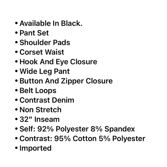 Stylish Black and Blue denim - Picture 4 of 4